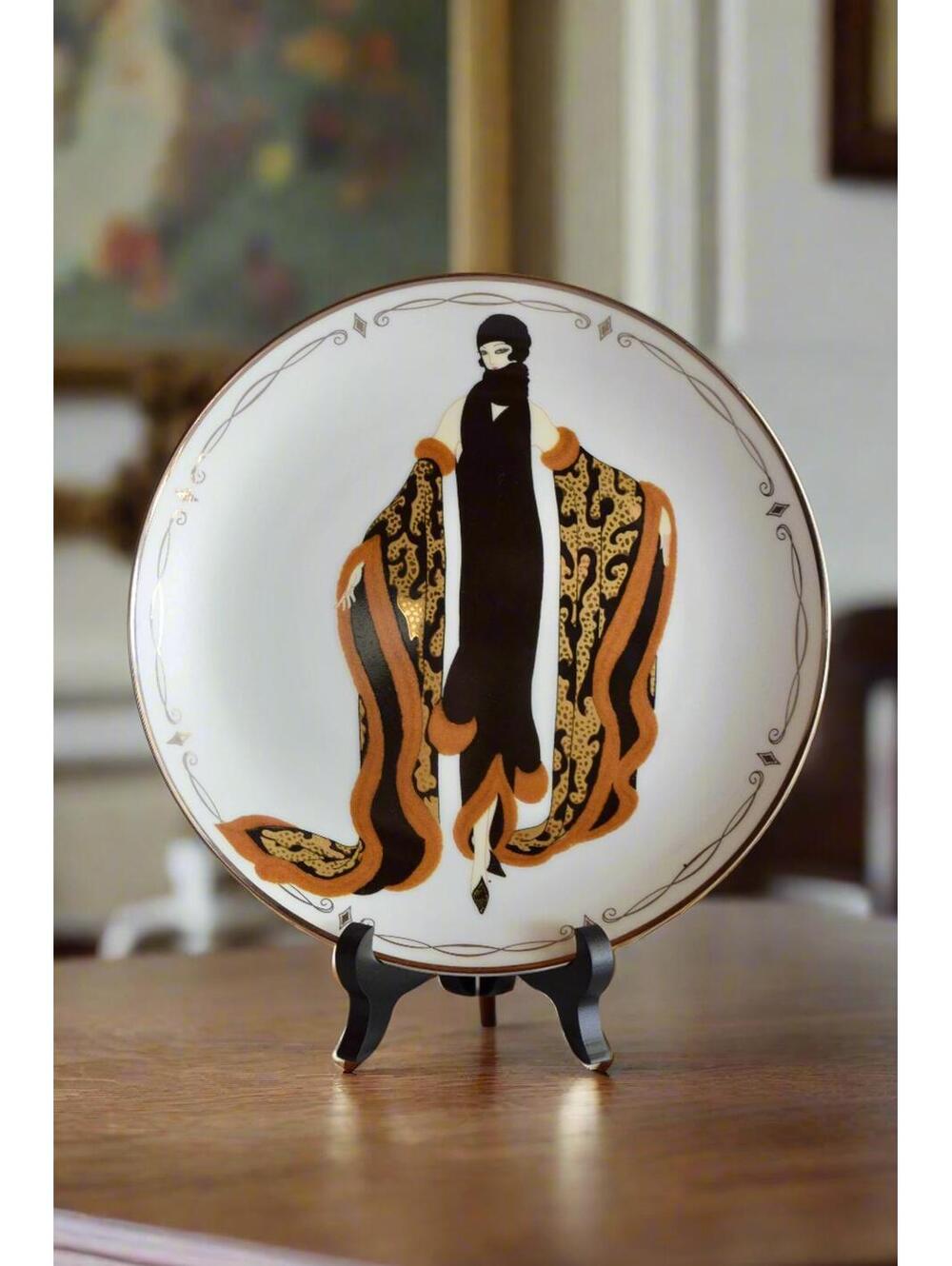 Erté "Mystic" Limited Edition Plate